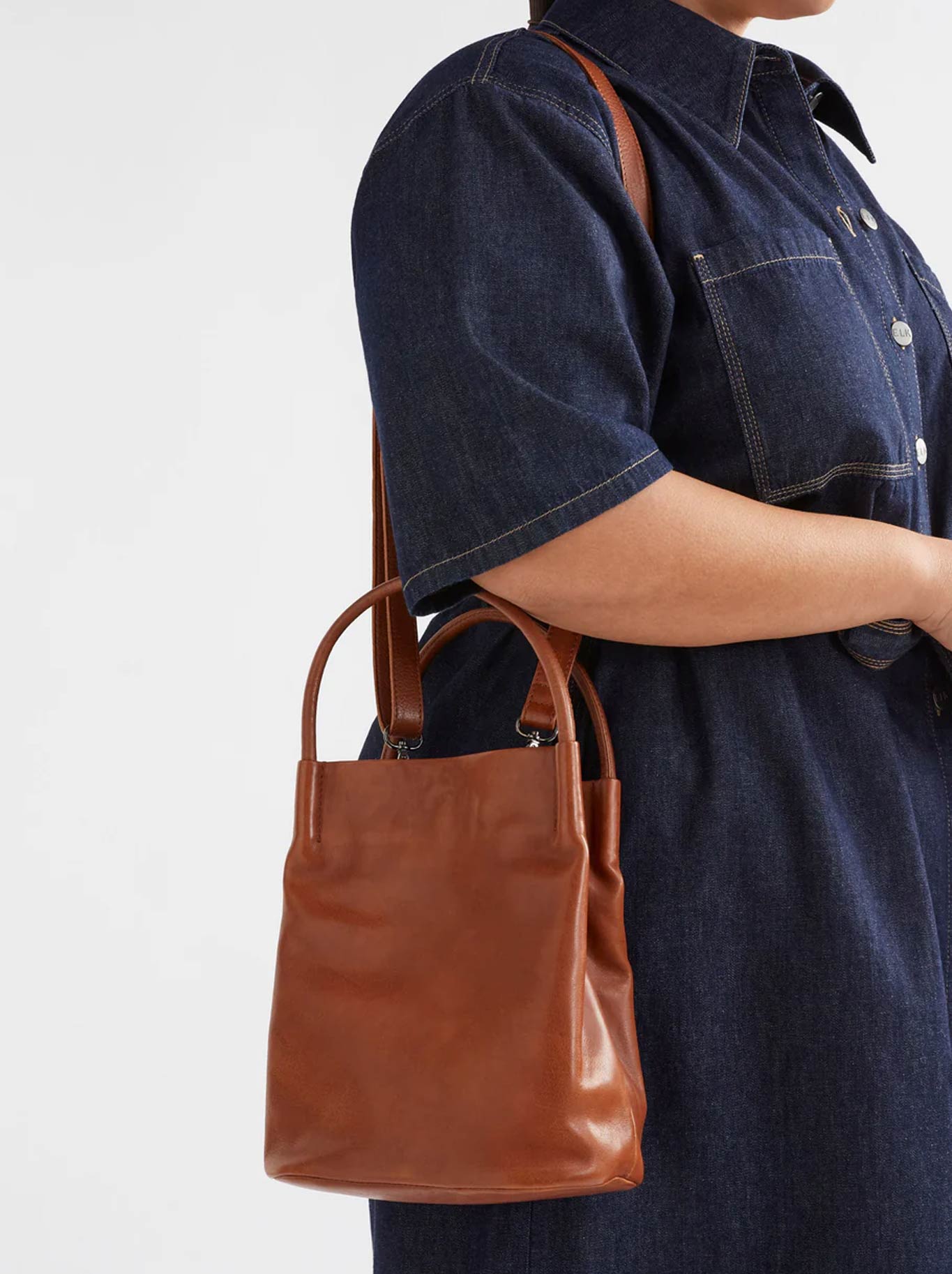 ELK MINI ORSA CROSSBODY BAG (Tan)