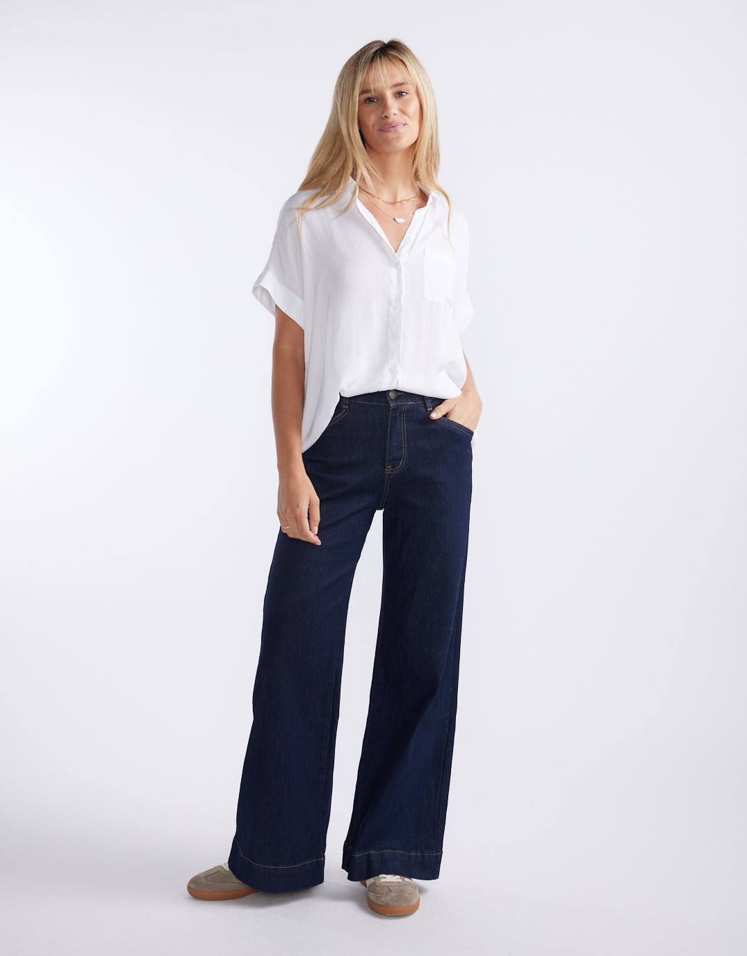 Country Denim Ellery Stretch Straight Leg Jeans (Indigo Wash)