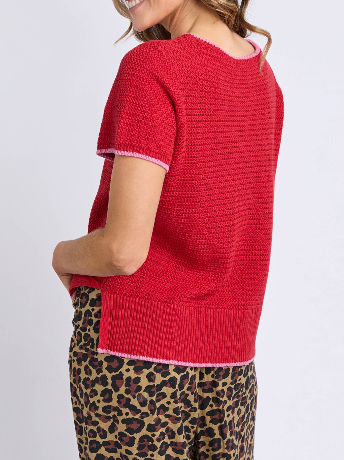 ELM CAMELLIA KNIT (Cranberry)