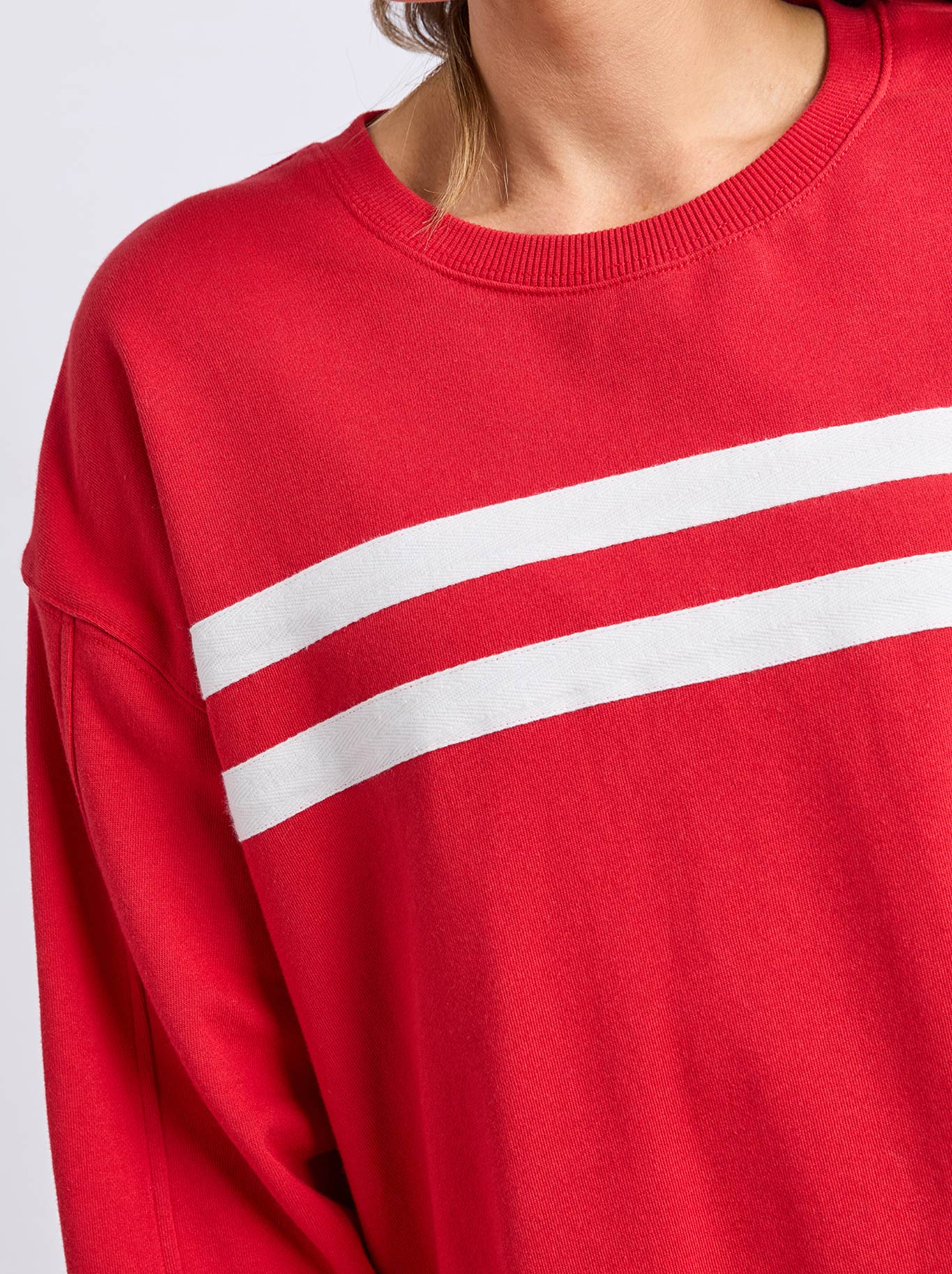 ELM AMELIE CREW (Cranberry)