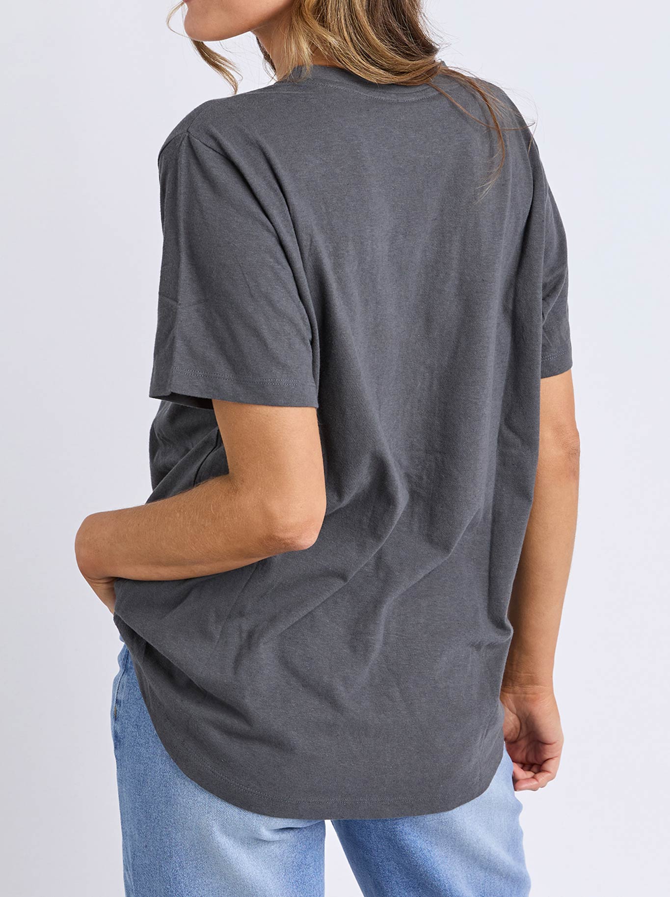 ELM LULU TEE (Washed Black)