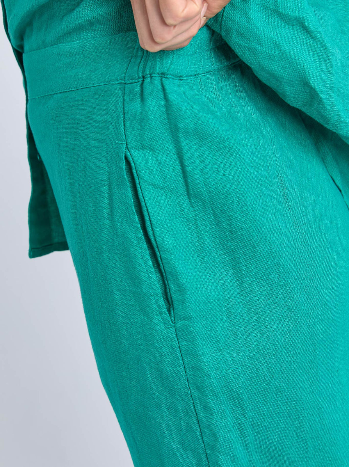 Elm Linen Holiday Pant (Irish Green)