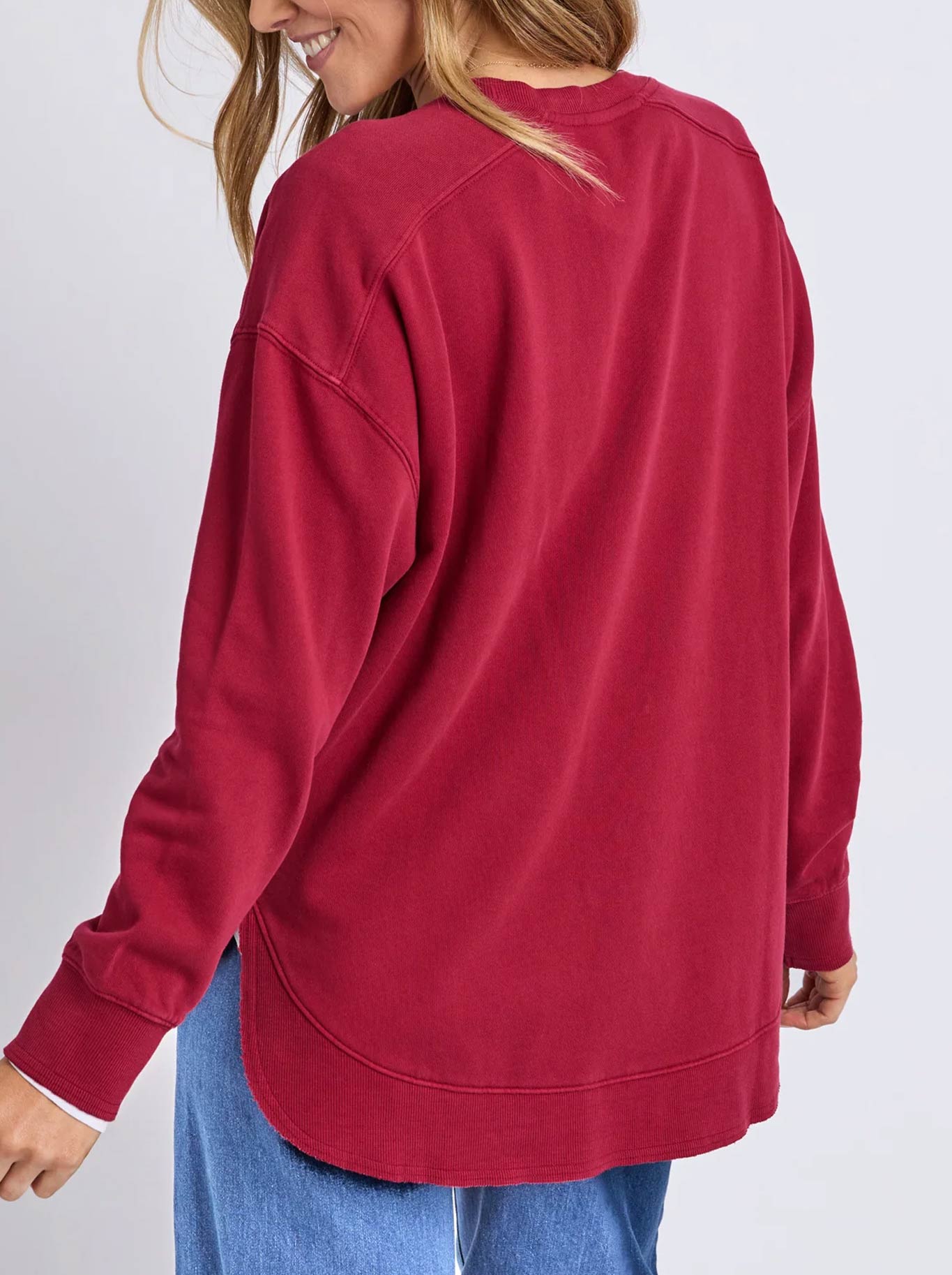 Elm Established Crew (Maroon)
