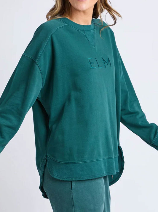 ELM ESTABLISHED CREW (Teal)