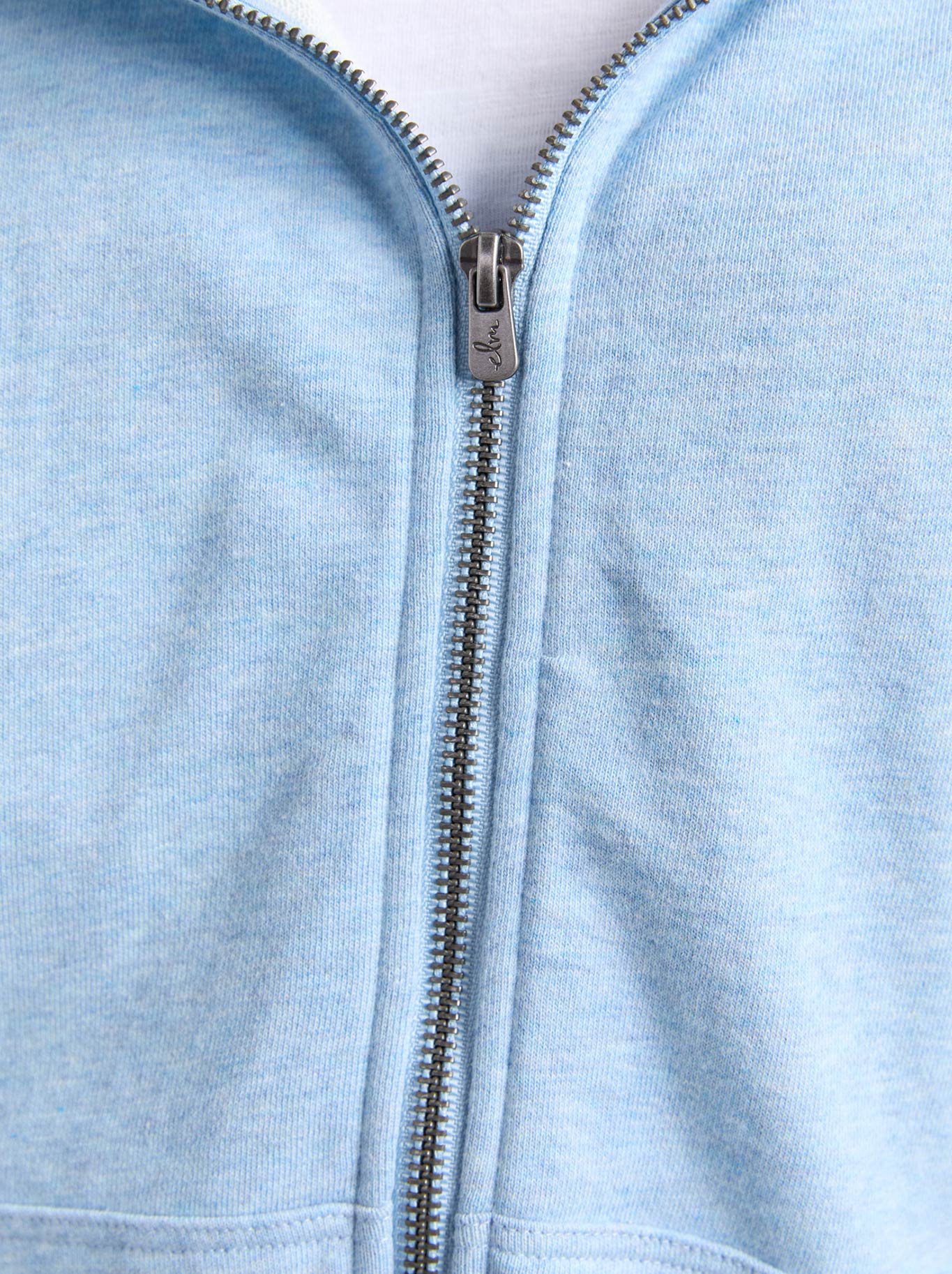 ELM LYDIA ZIP HOODIE (Pale Blue)
