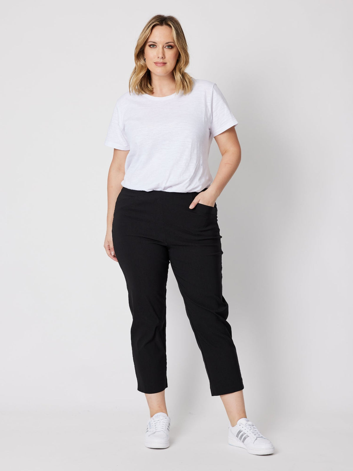 Threadz Zara Stretch Pant (Black)