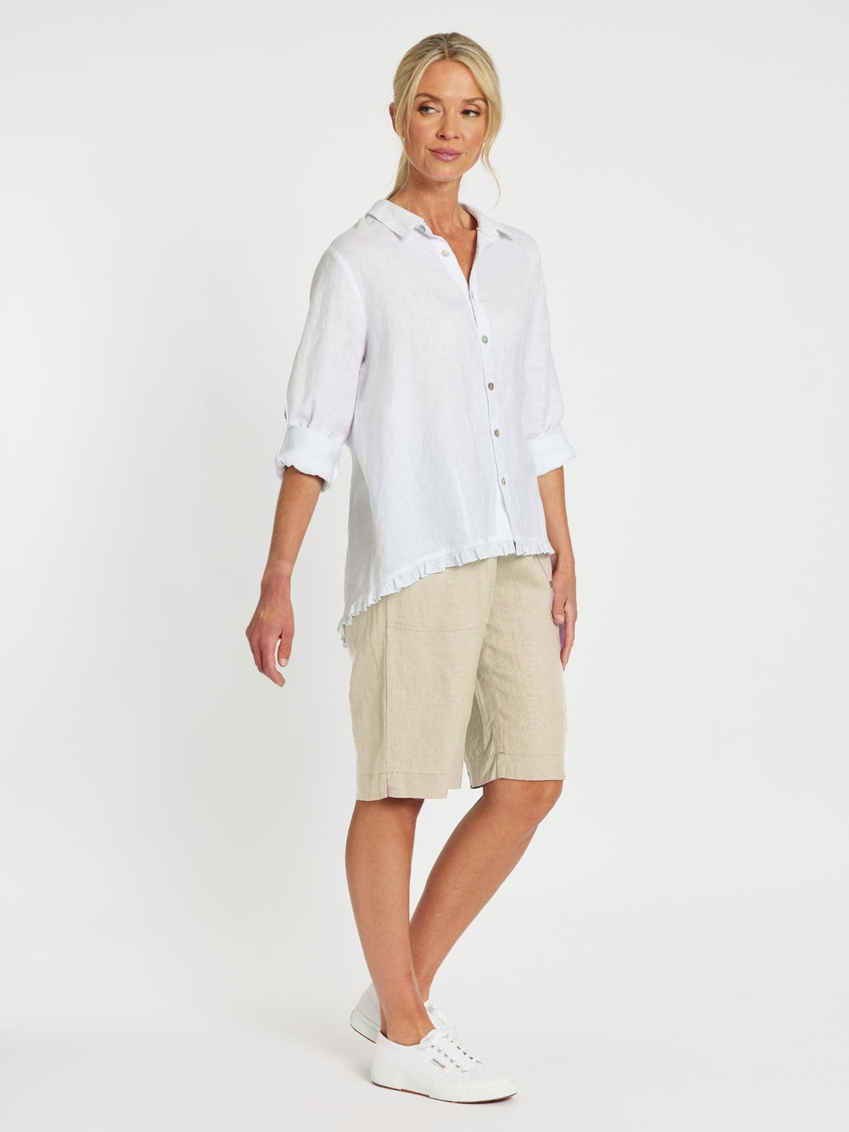 Gordon Smith Jordan Linen Short (Natural)