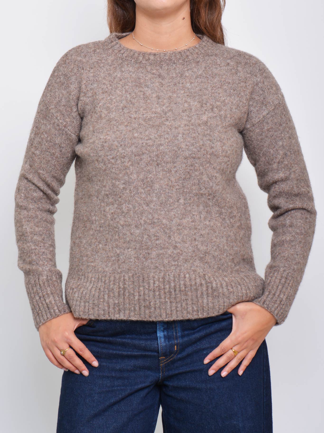 ENNI CREW KNIT (Blue)