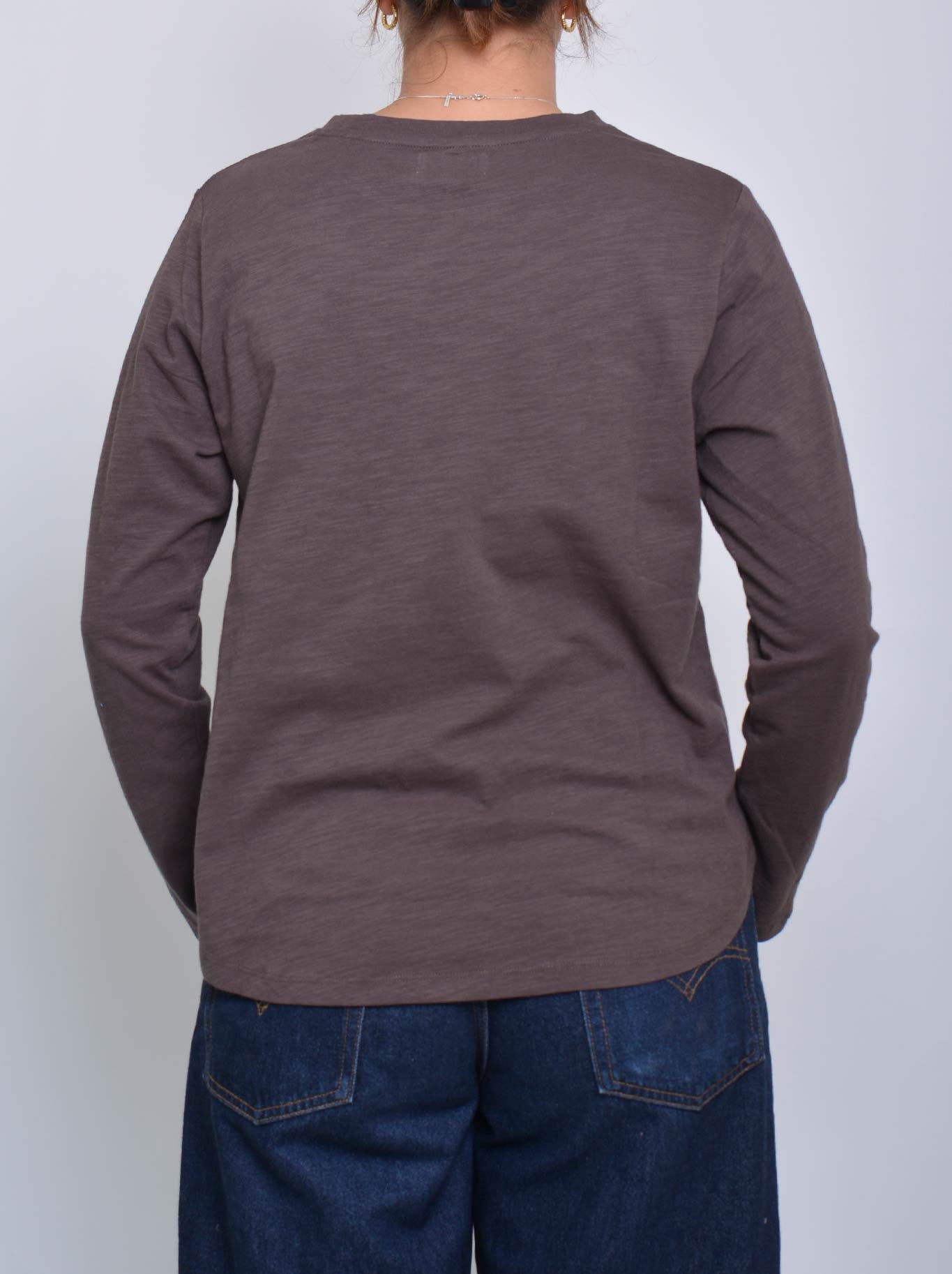 ENNI LONG SLEEVE TEE (Black)