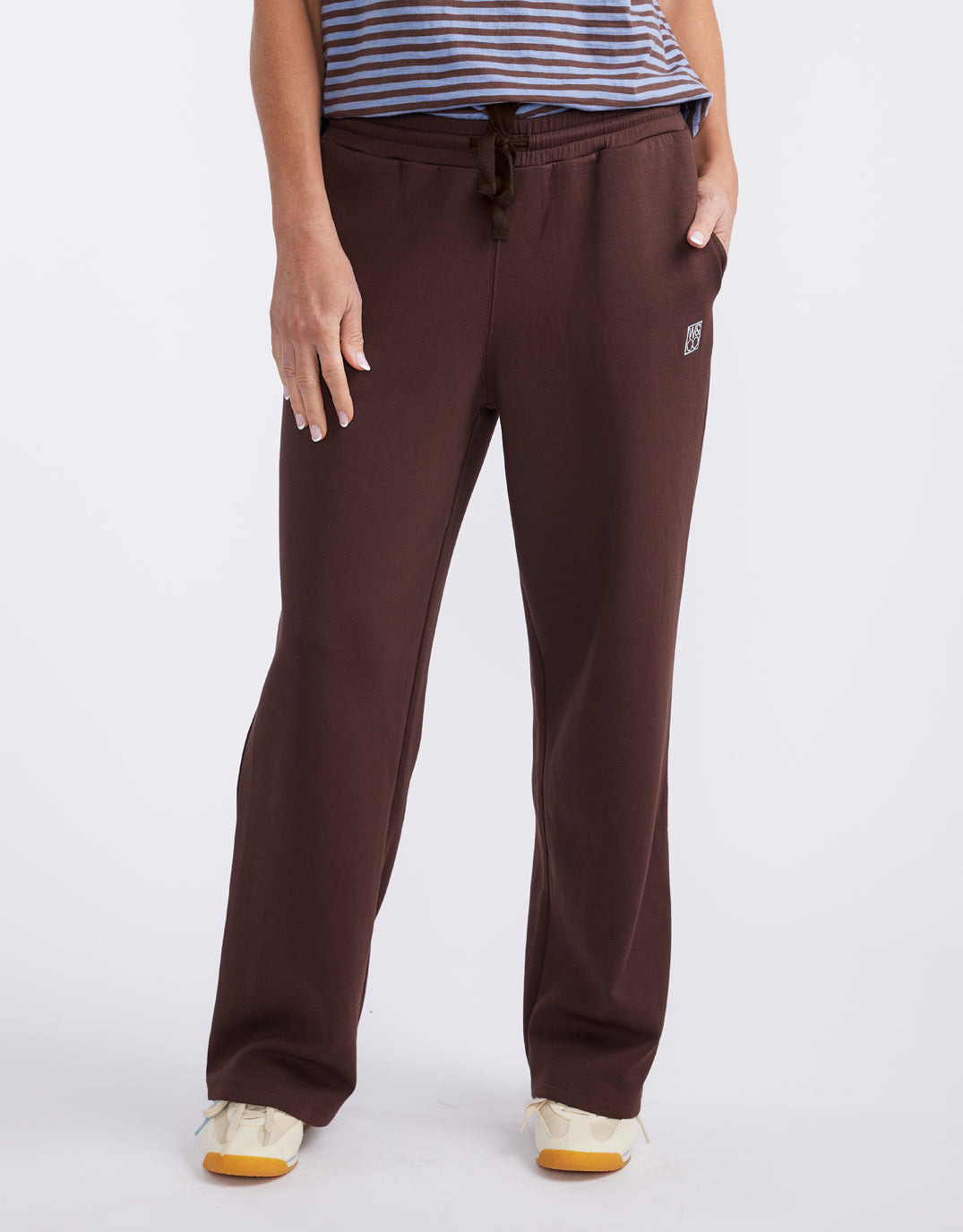 White & Co. Escape Super Soft Lounge Pant (Chocolate)
