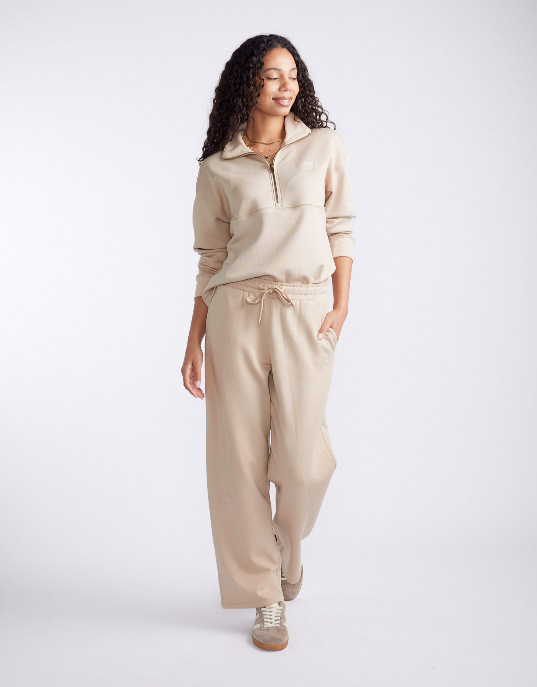 White & Co. Escape Super Soft Lounge Pant (Stone)