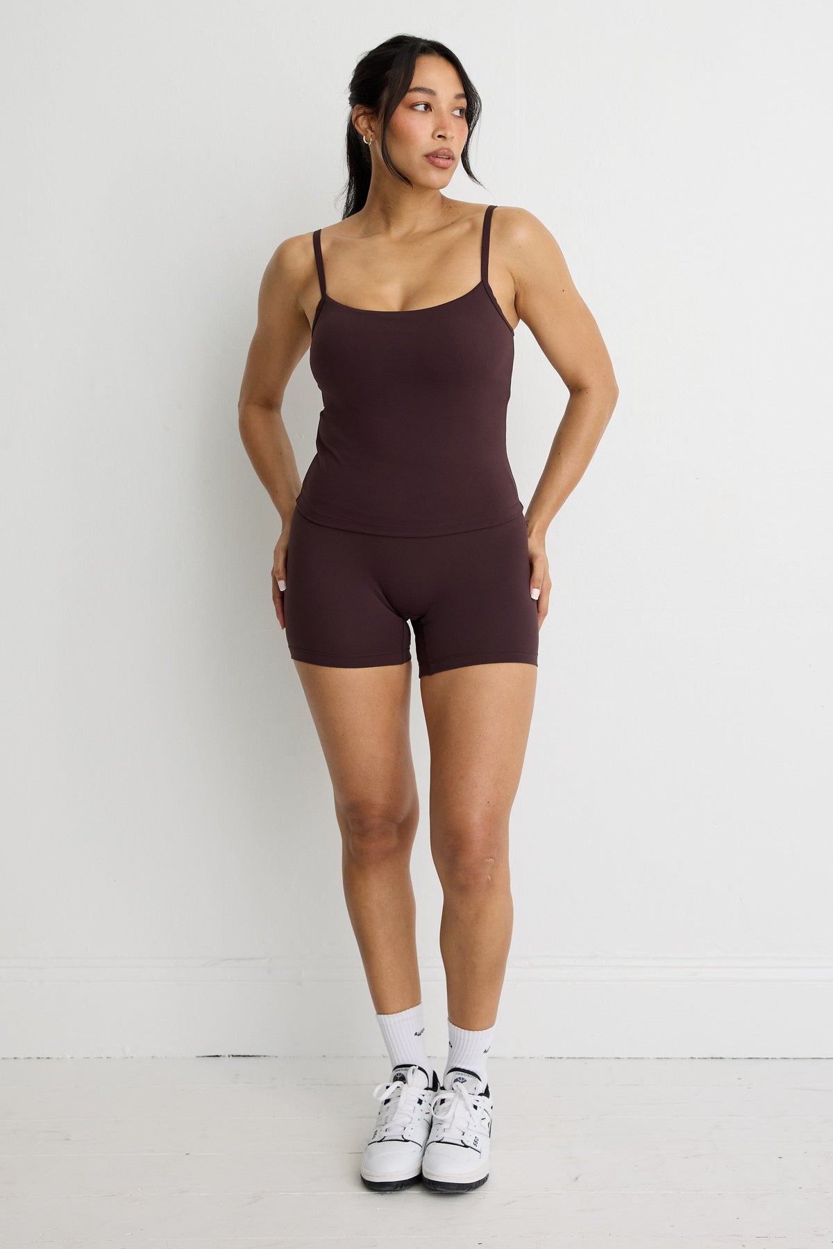Image of Activewear. Product name - NEW ALLFENIX CloudCore 5" Bike Short in Espresso colour by brand - All Fenix