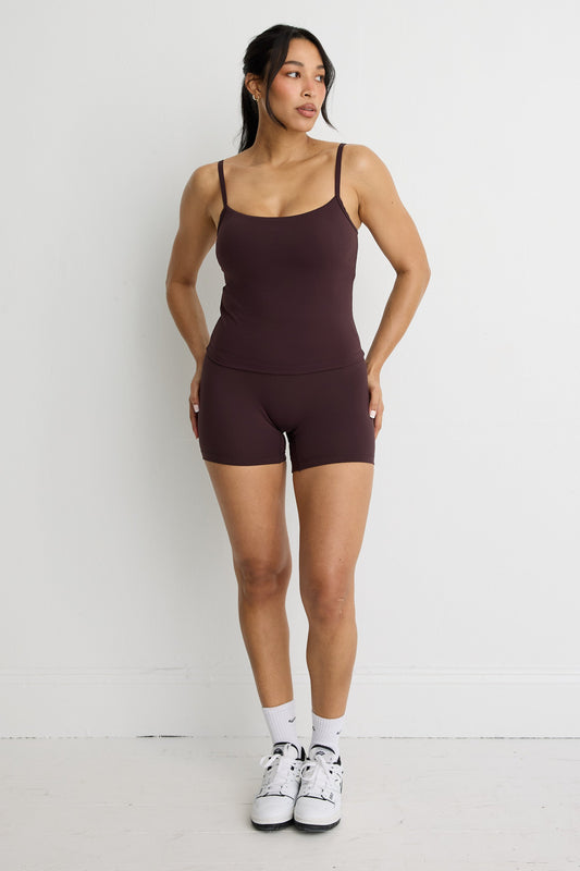 Image of Activewear. Product name - NEW ALLFENIX CloudCore 5" Bike Short in Espresso colour by brand - All Fenix