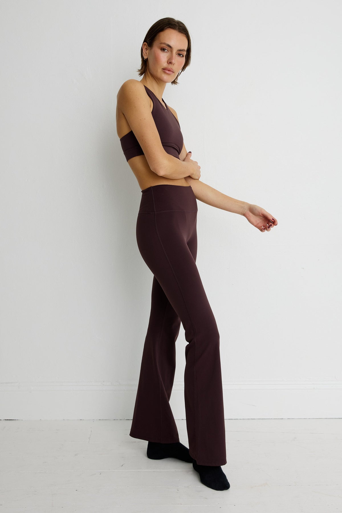 NEW ALLFENIX CloudCore Flared Legging (Espresso)
