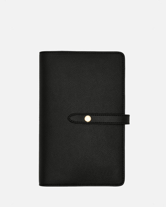 The Daily Edited Essentials Flat Travel Wallet (Black)