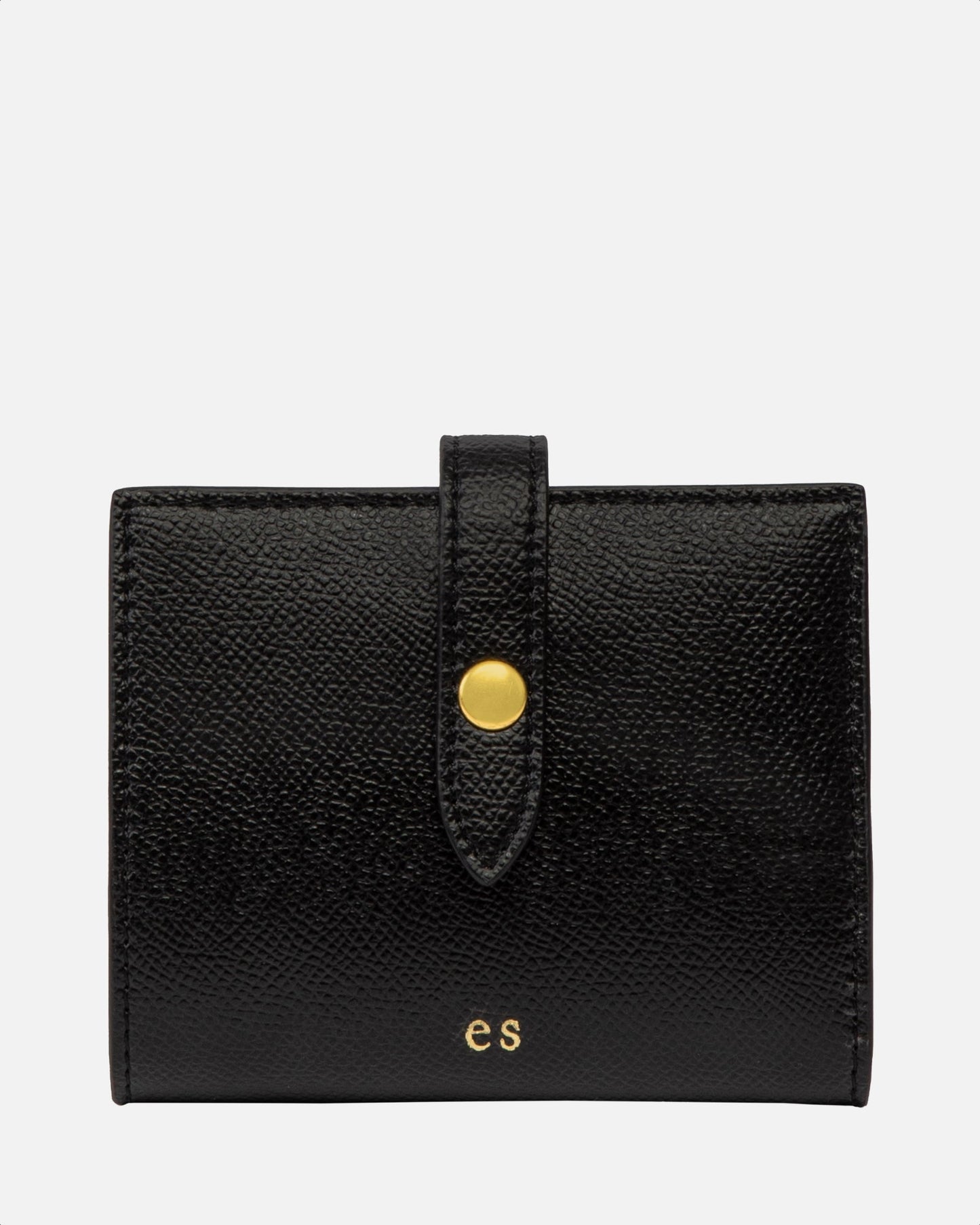 Image of Wallets & Money Clips. Product name - ESSENTIALS TAB WALLET BLACK in Black colour by brand - GROUP48