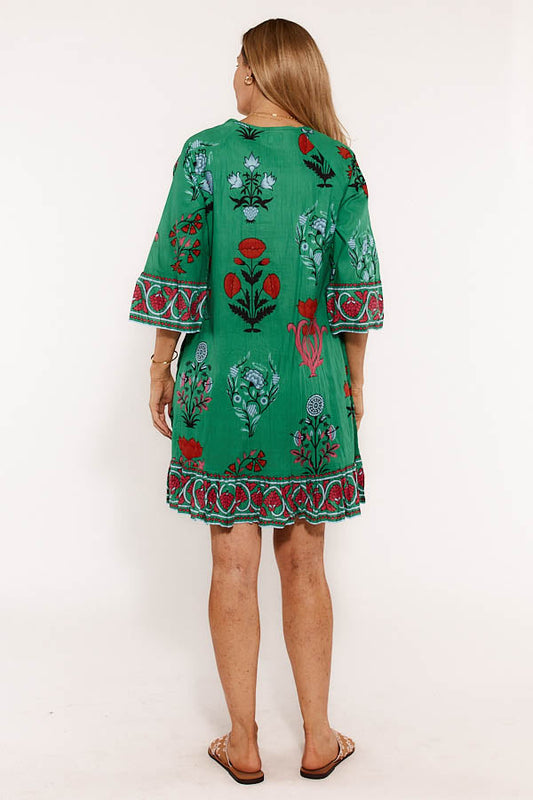 LulaLife Marcoola Dress Sea (Exclusive)