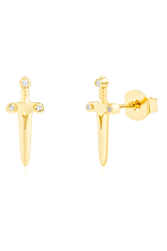 Image of Earrings. Productname: Jewel Citizen | Eleanor Earrings in Gold colour by brand - Jewellery