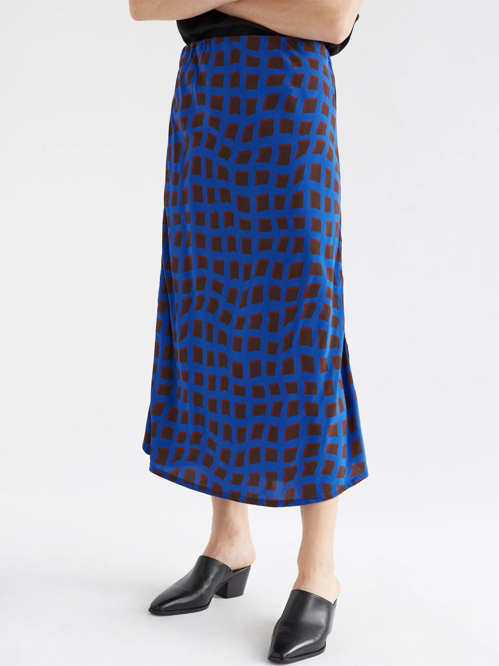 ELK IDEN SKIRT (Blue Wave)