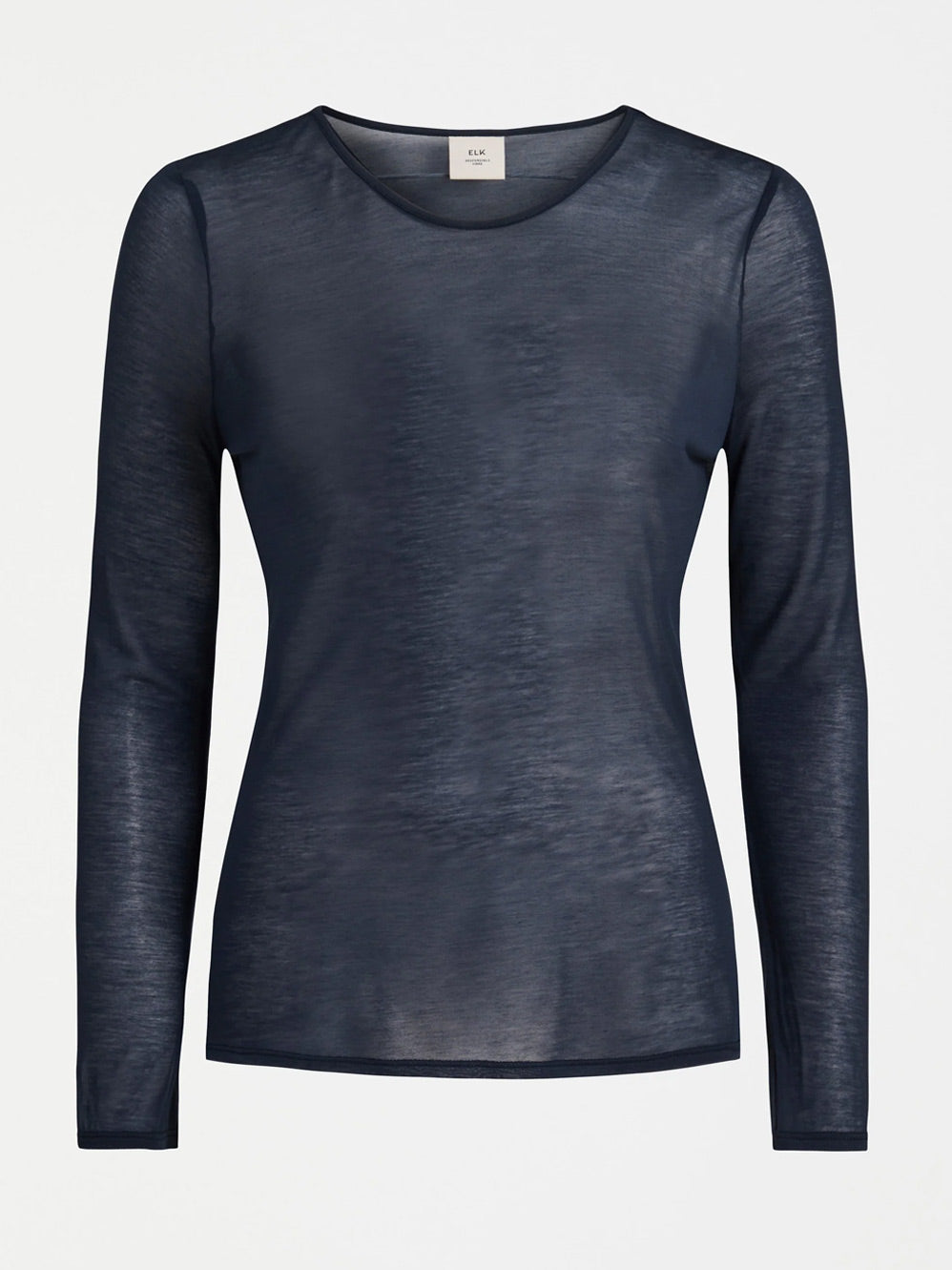ELK SHEER LONG SLEEVE T-SHIRT (White)