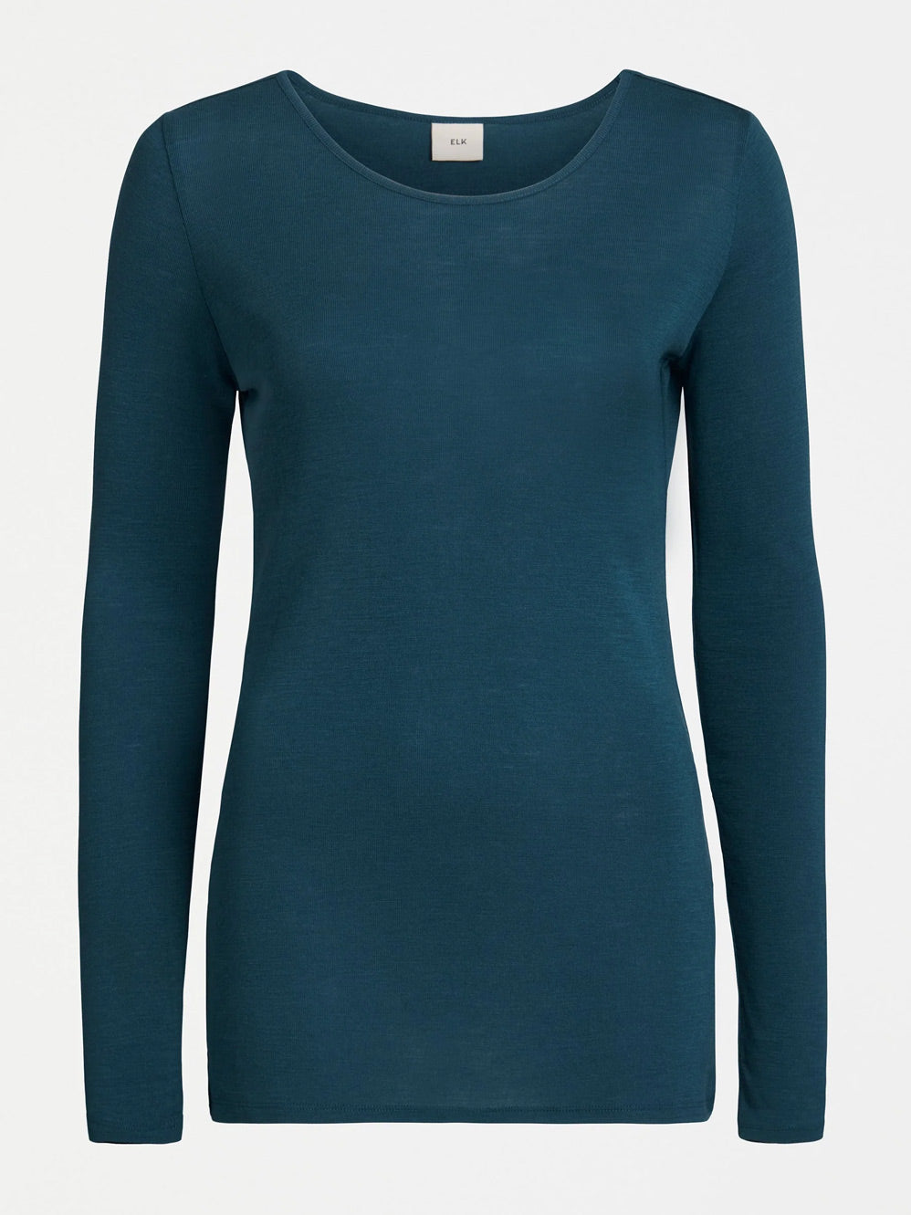 ELK MERINO LONG SLEEVE TOP (Olive)