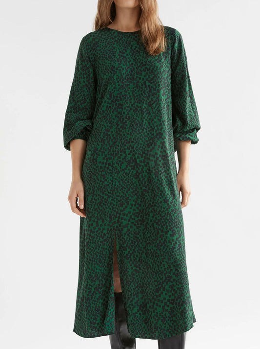 Image of Dresses. Productname: ELK DEGA DRESS in Green colour by brand - Elk