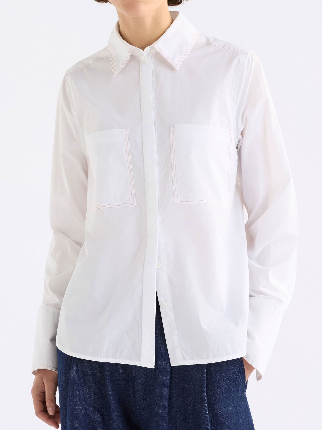 Image of Shirts. Productname: ELK SALLI SHIRT in White colour by brand - Elk