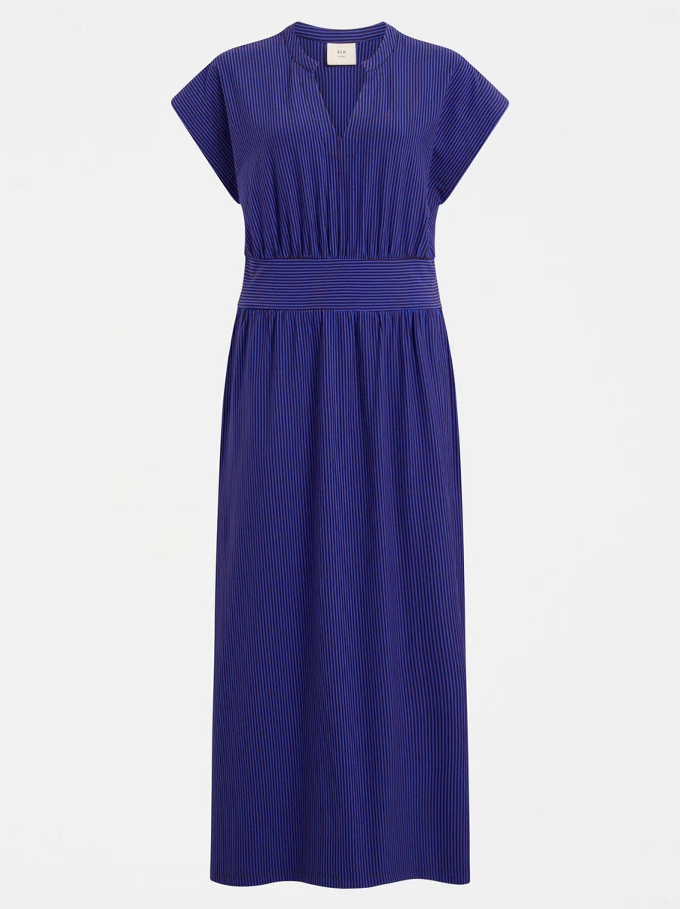 ELK EVVE DRESS (Chocolate Cobalt)