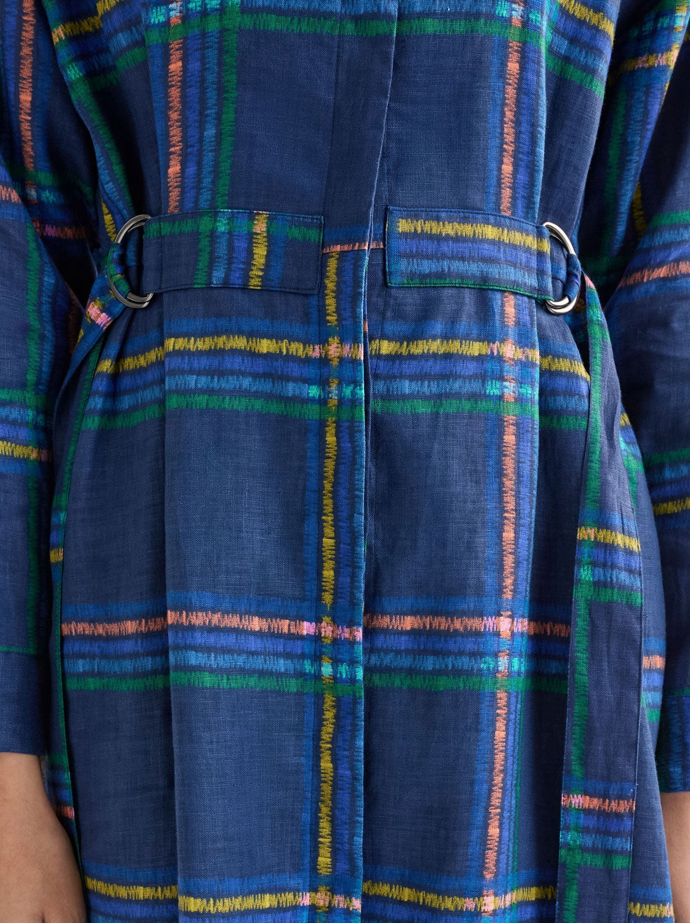 ELK PAIMO SHIRT DRESS (Elba Check)