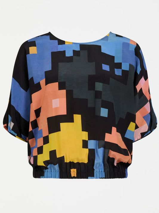 Elk Moda Top (Lucent Print)