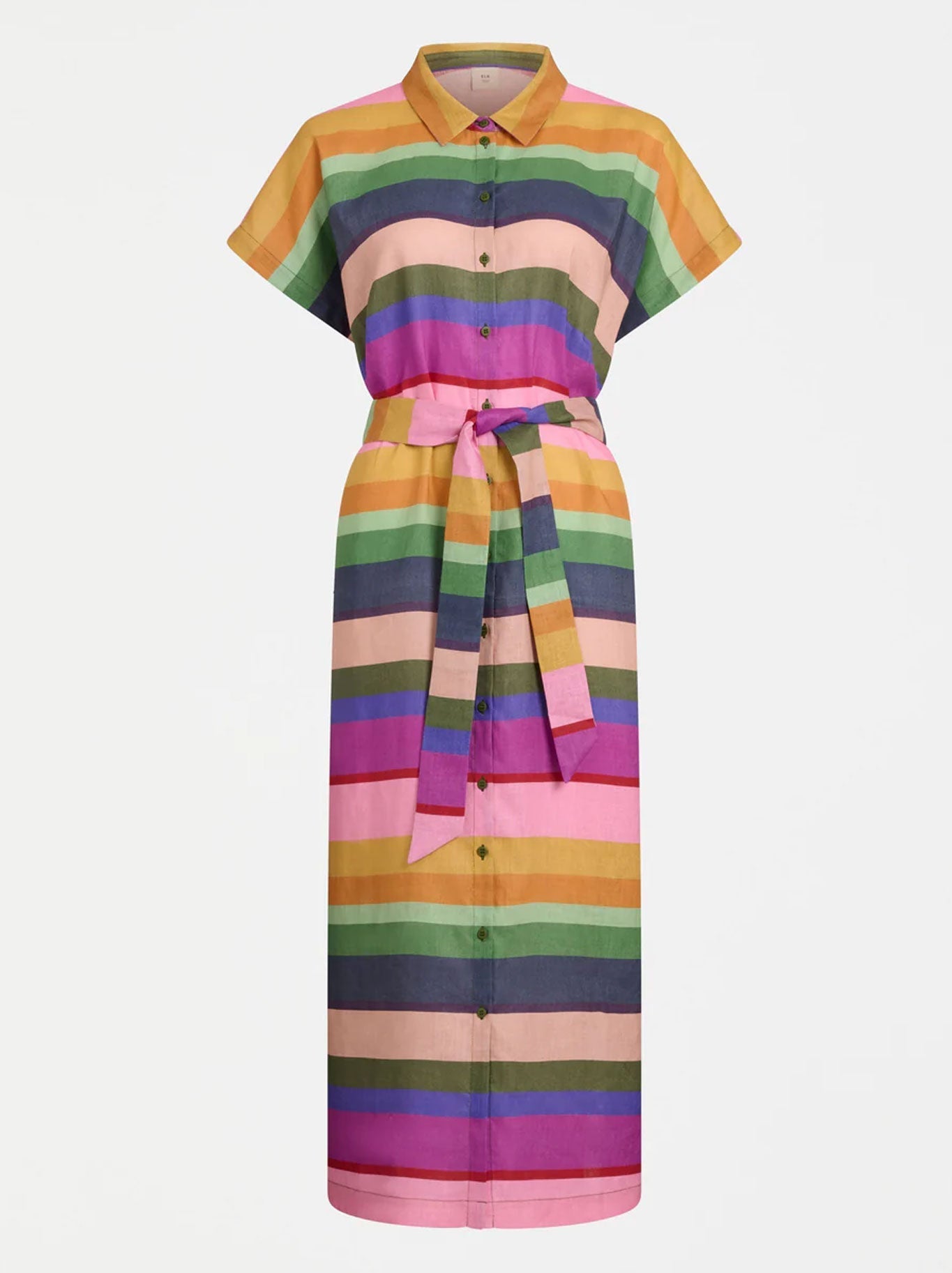 ELK TILKO SHIRT DRESS (Lysbro Print)