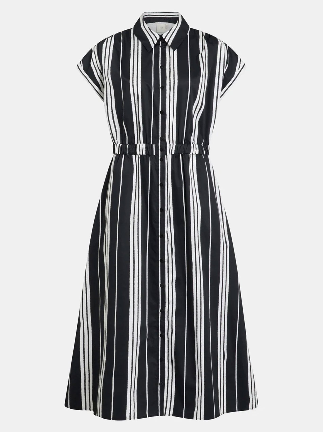 ELK REZA SHIRT DRESS (Fez Print Black)