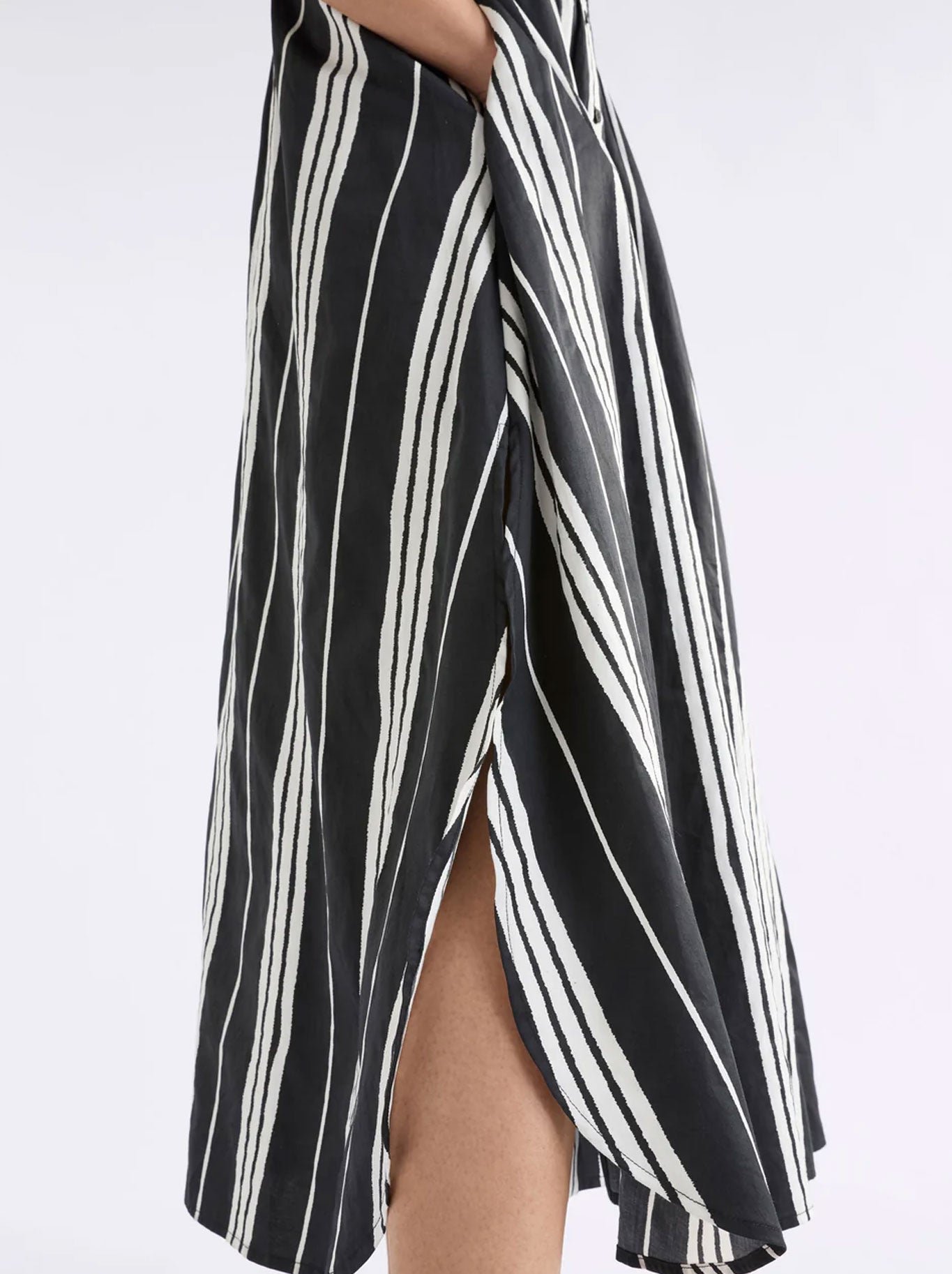 ELK REZA SHIRT DRESS (Fez Print Black)