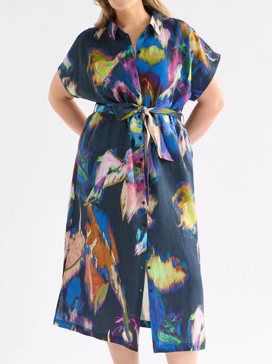 Image of Dresses. Productname: Elk Lato Dress in Vaara Print colour by brand - Elk