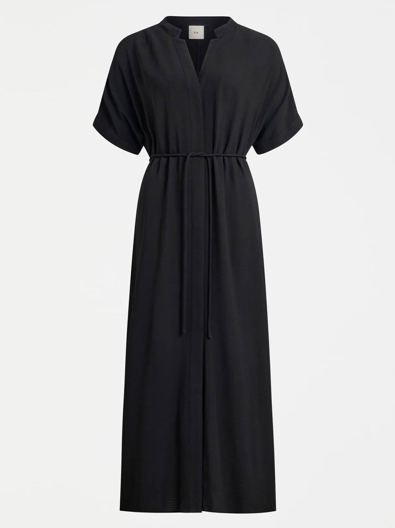 Elk Omia Shirt Dress (Black)
