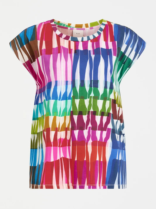 ELK ANDEN TEE (Lind Light Print)