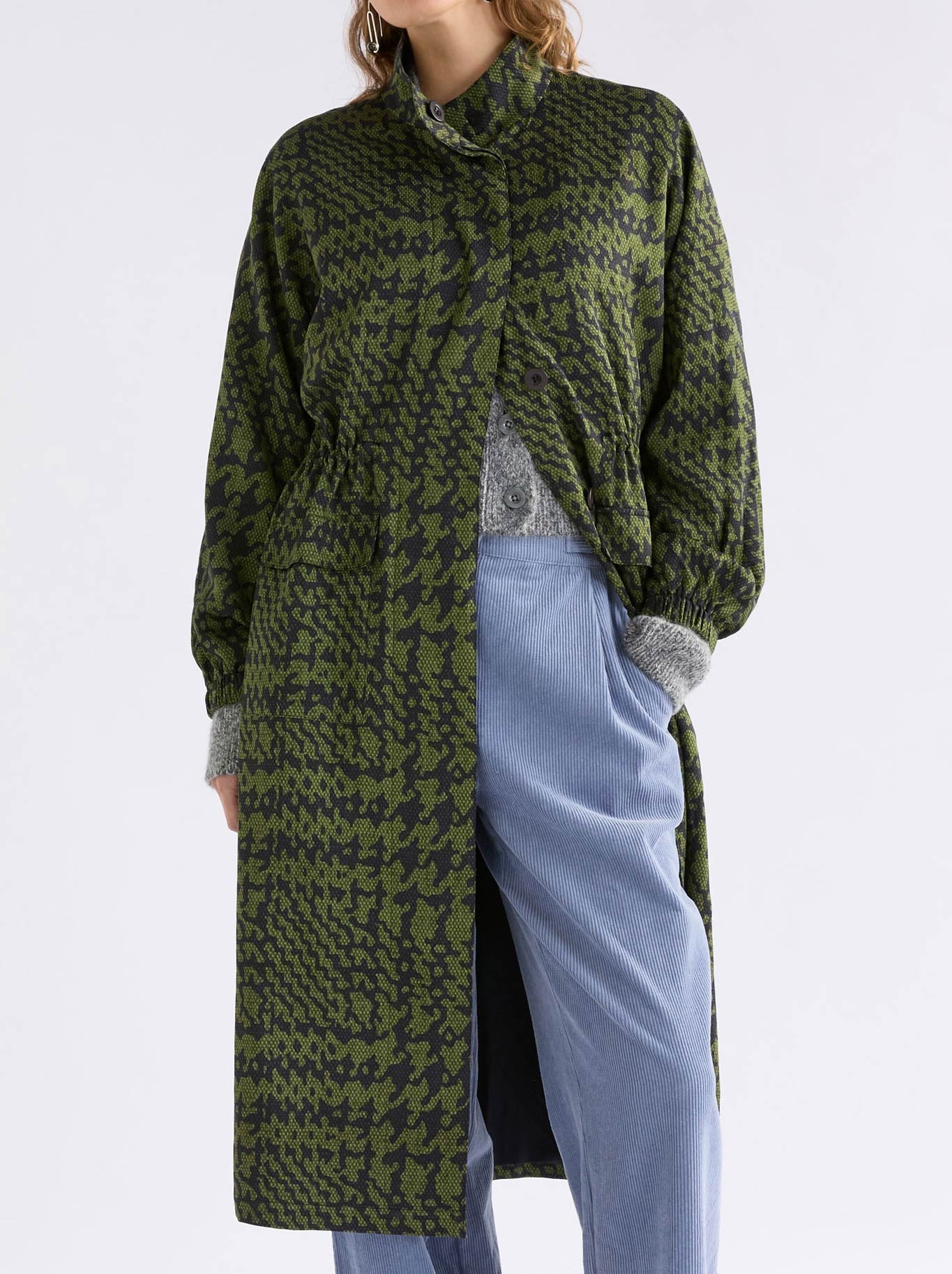 Image of Coats & Jackets. Productname: Elk Mitte Coat in Portus Print colour by brand - Elk