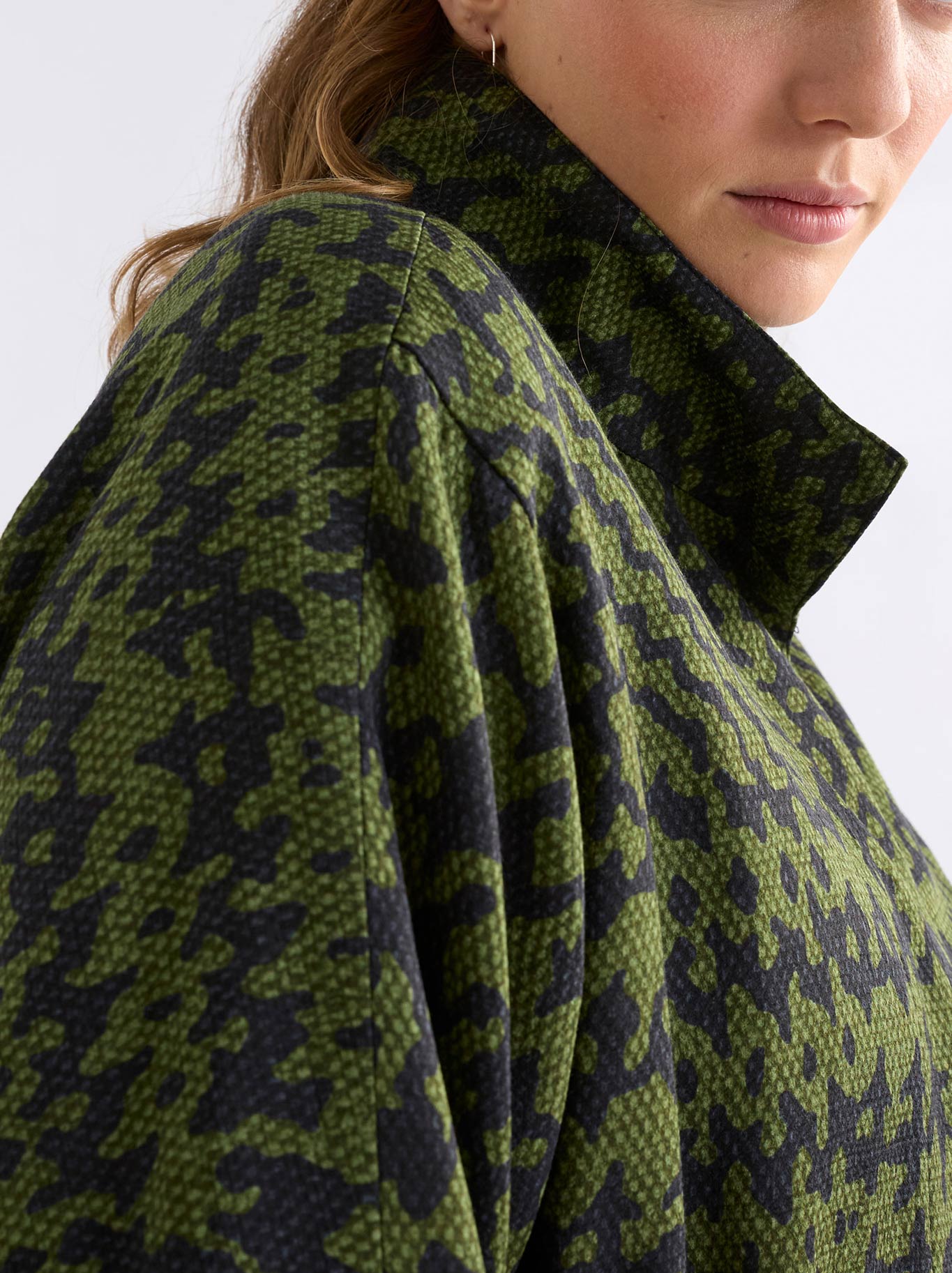ELK MITTE COAT (Portus Print)