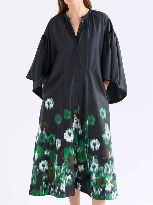 Image of Dresses. Product name - Elk Eller Dress in Arkite Print colour by brand - Elk
