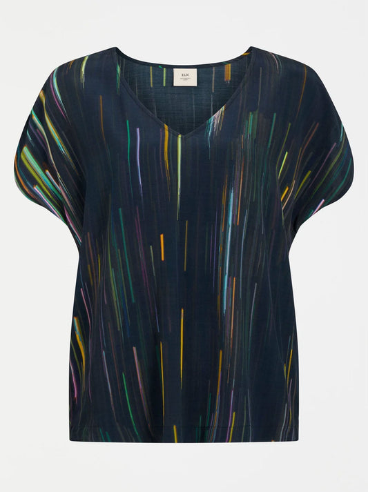 ELK KAYRA V NECK TOP (Alinea Print)