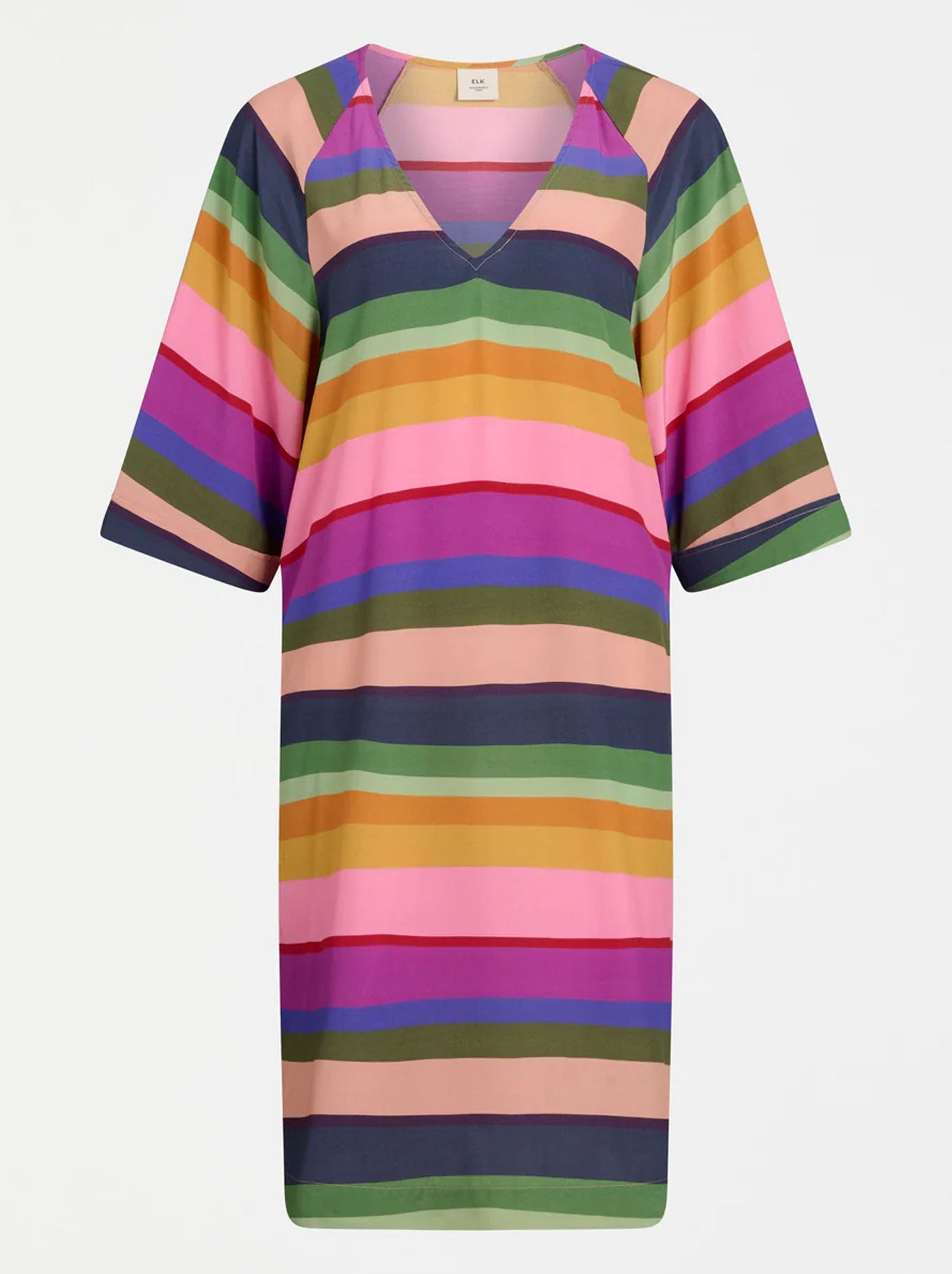 ELK FOLJER DRESS (Lysbro Print)