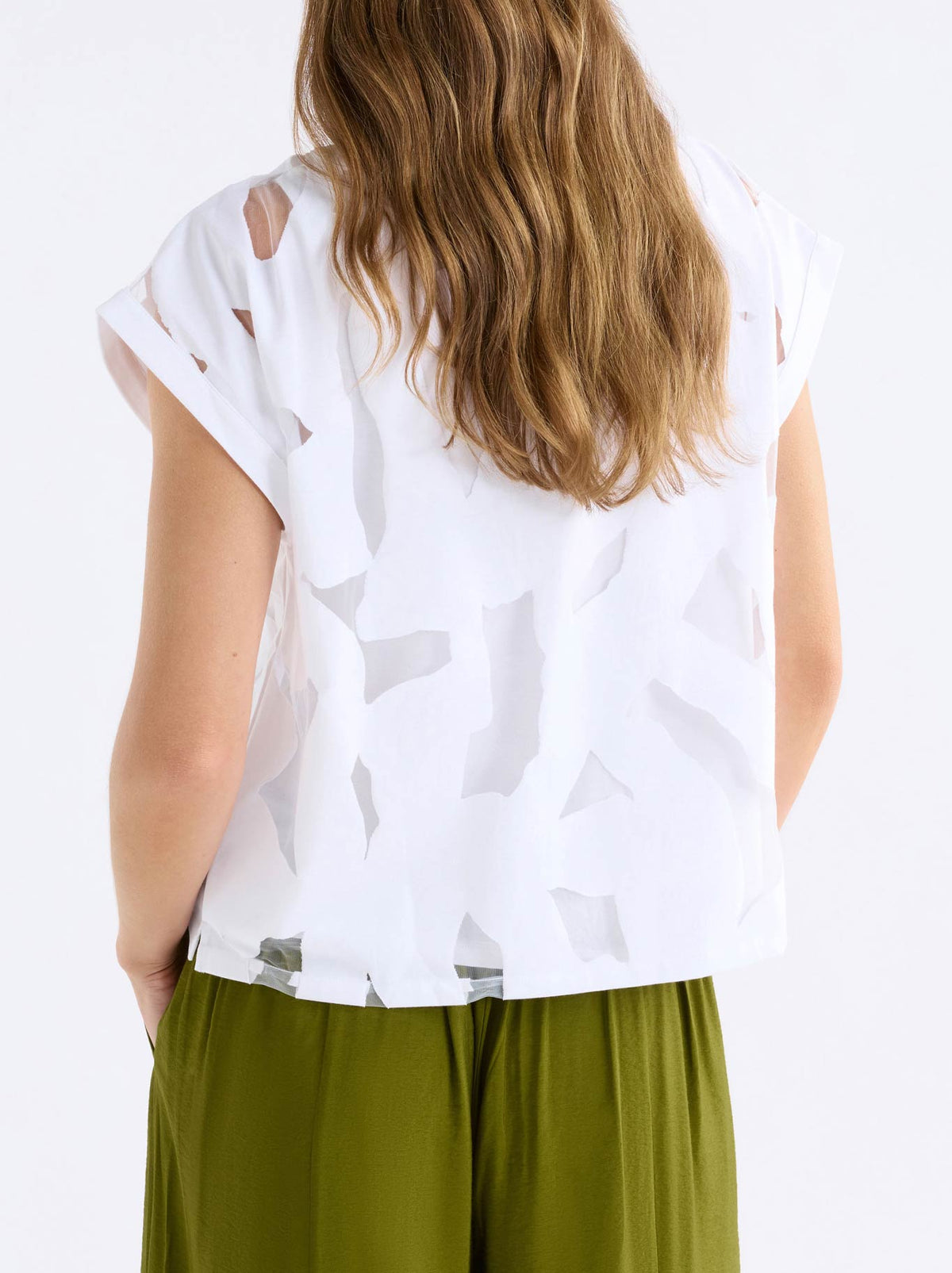 ELK VARR BURNOUT TOP (White)