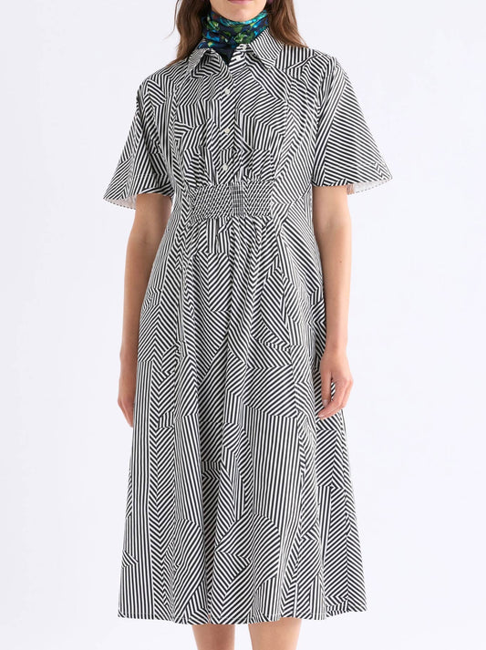 Image of Dresses. Product name - Elk Vier Dress in Mane Print colour by brand - Elk