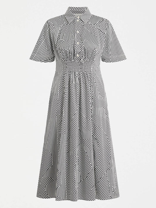 Elk Vier Dress (Mane Print)