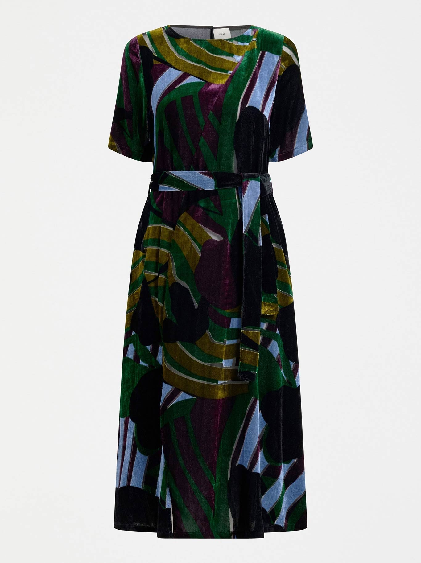 Elk Reihen Dress (Stribe Burnout)