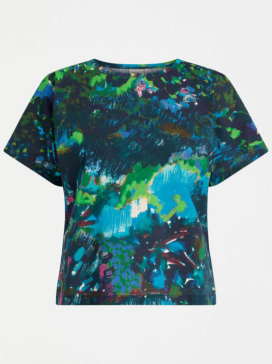 ELK HAKI SHORT SLEEVE TEE (Landskap Night)