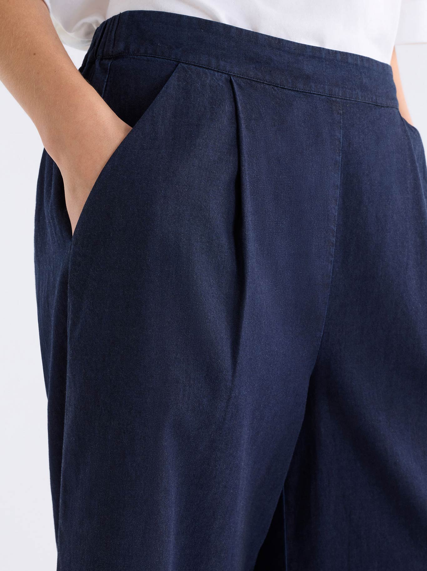 Elk Albez Pant (Dark Blue Denim)