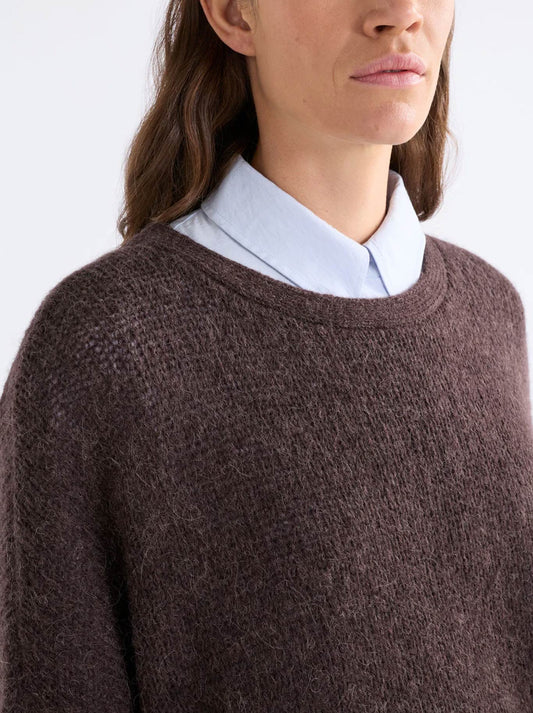 Elk Agna Sweater (Chestnut)