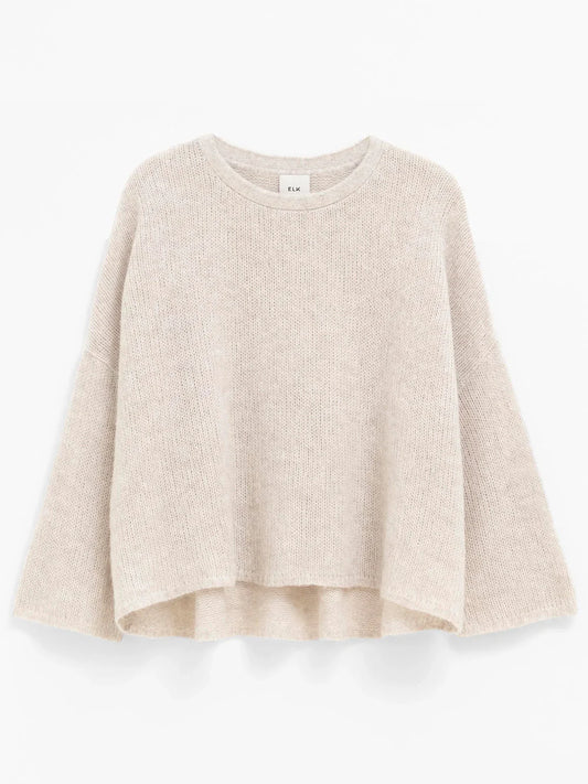 ELK AGNA SWEATER (Ecru)