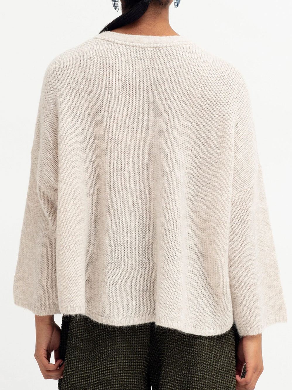 ELK AGNA SWEATER (Ecru)